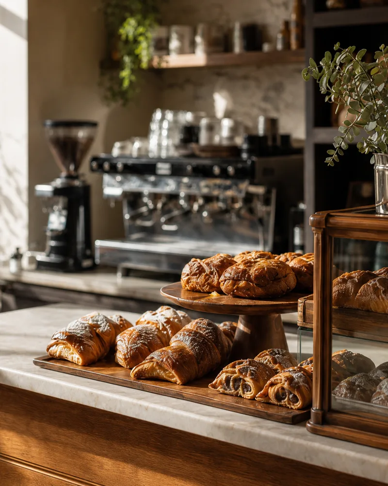Fresh pastries