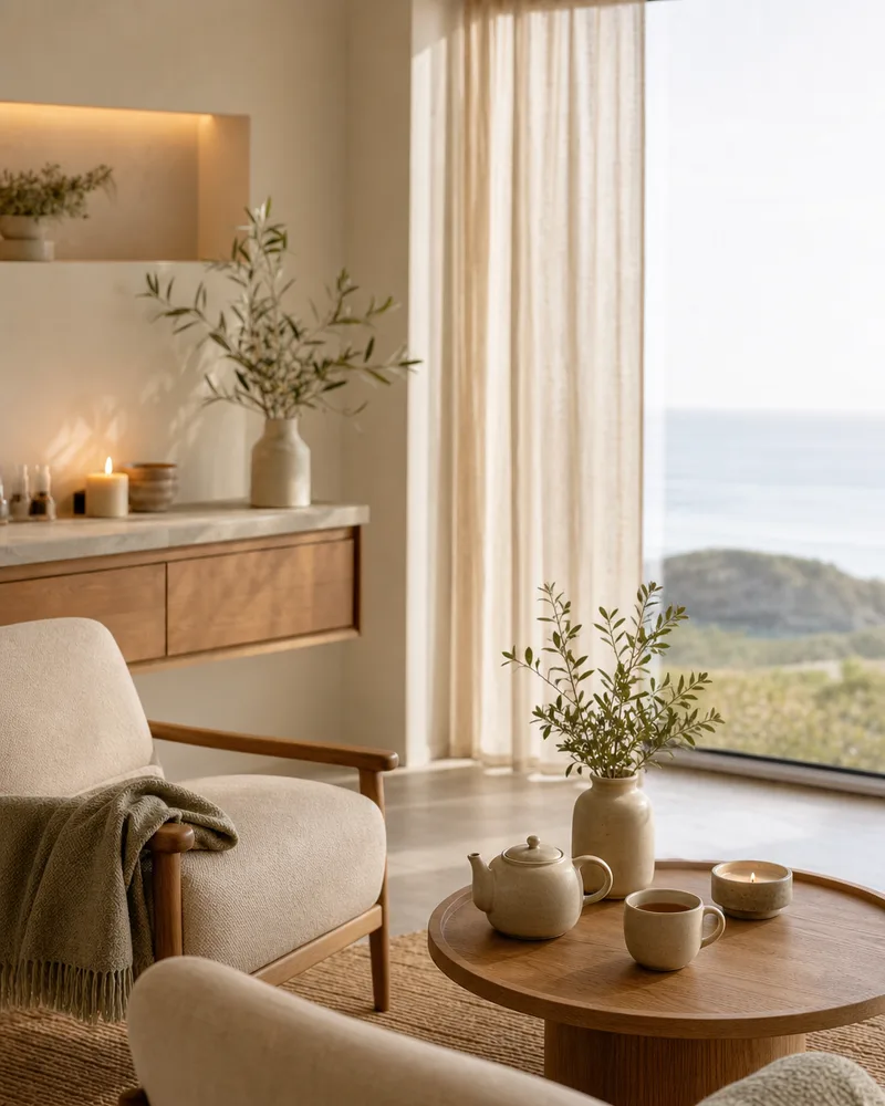 Relaxation by the sea